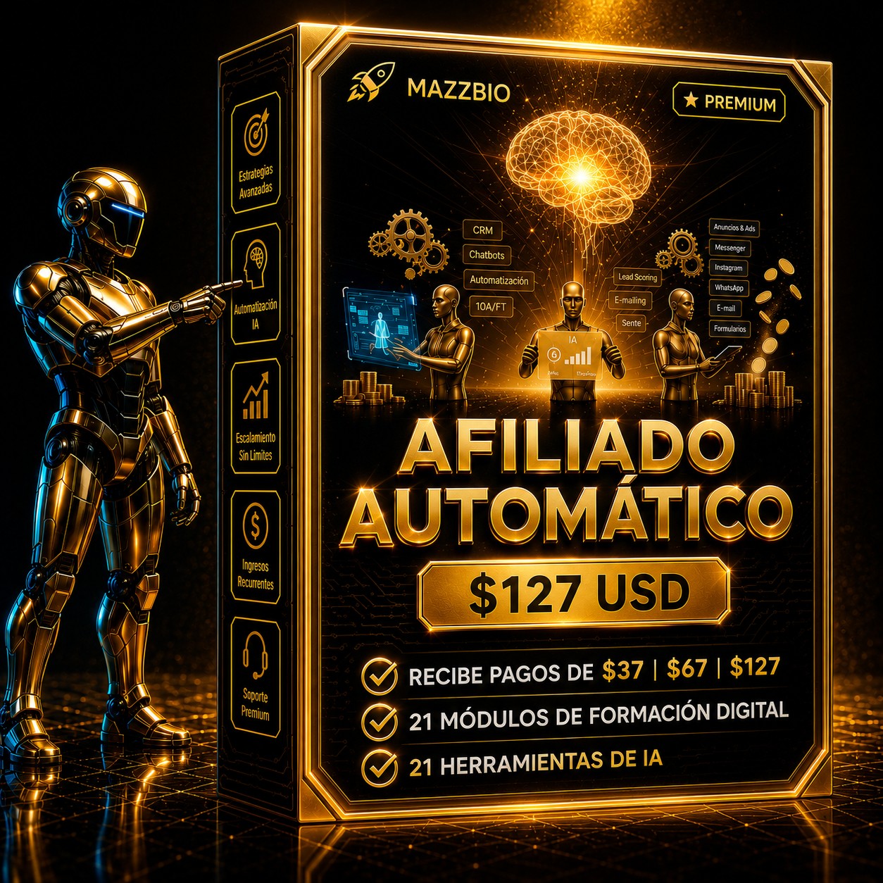 Afiliado Automático - Mazzbio