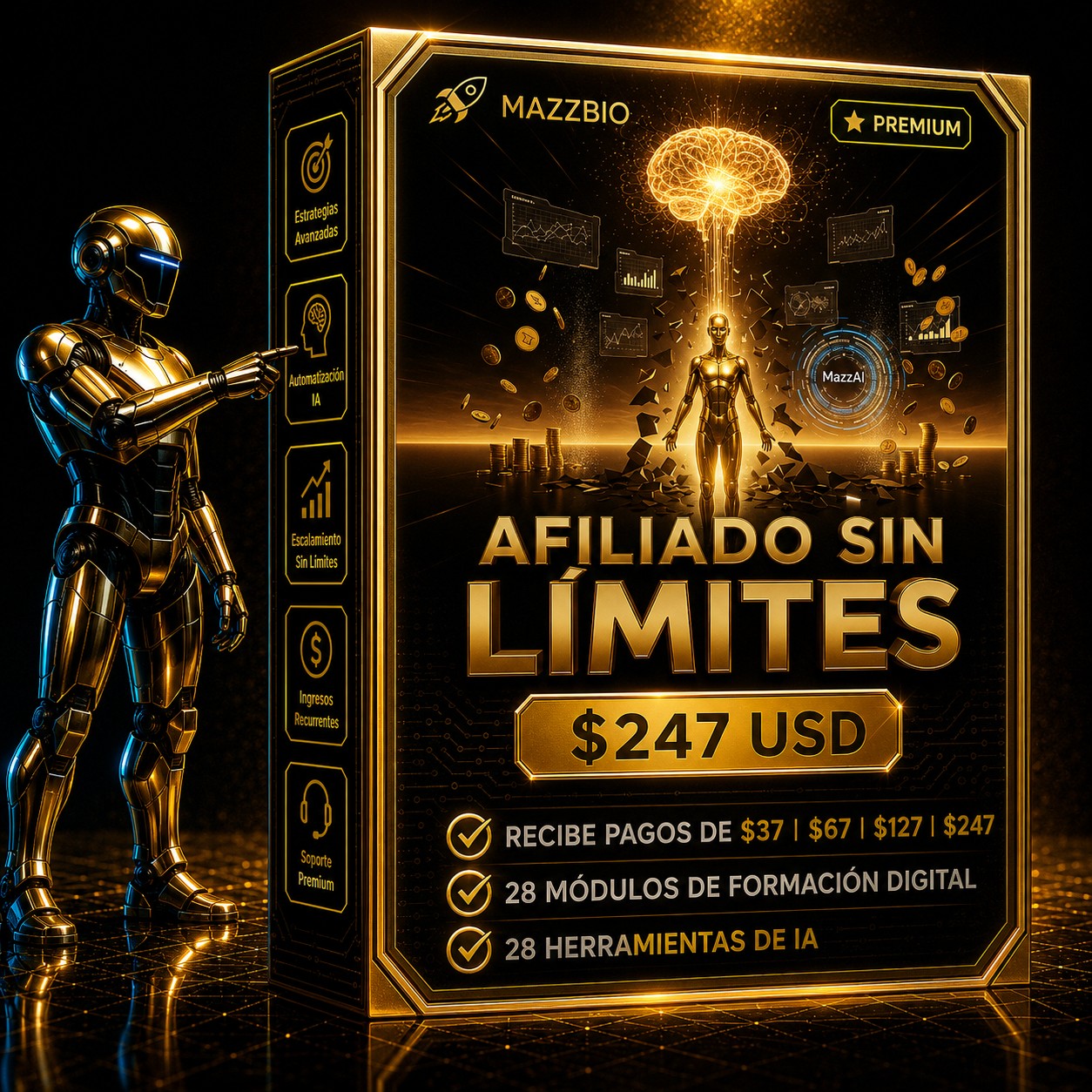 Afiliado Sin Límites - Mazzbio