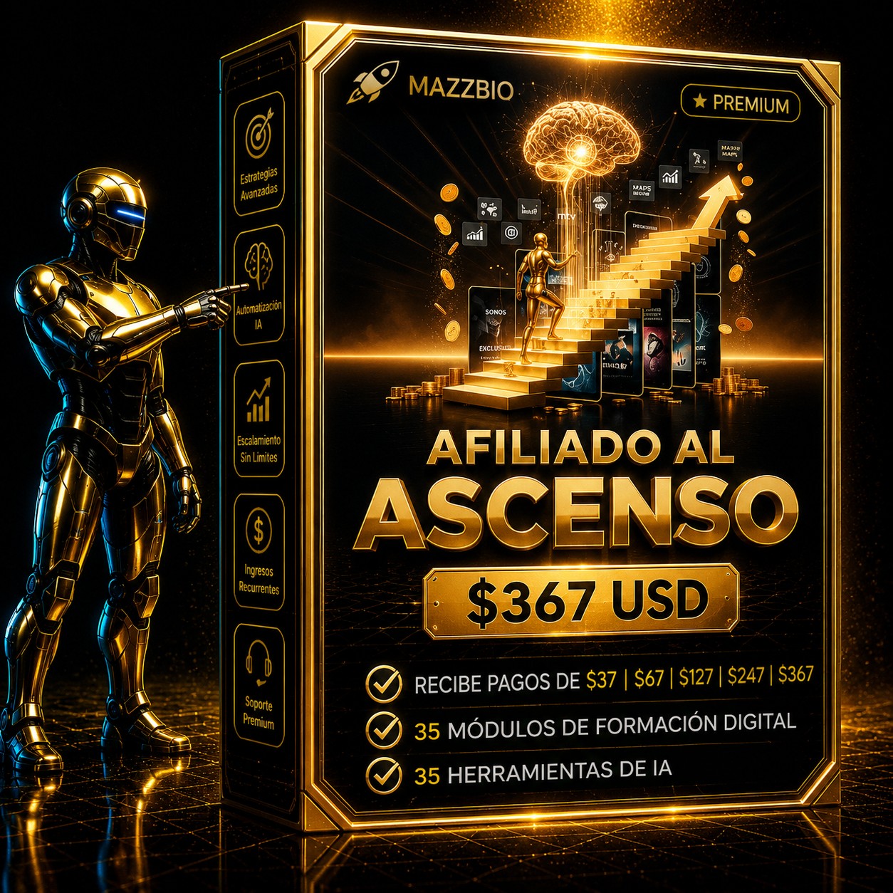 Afiliado al Ascenso - Mazzbio