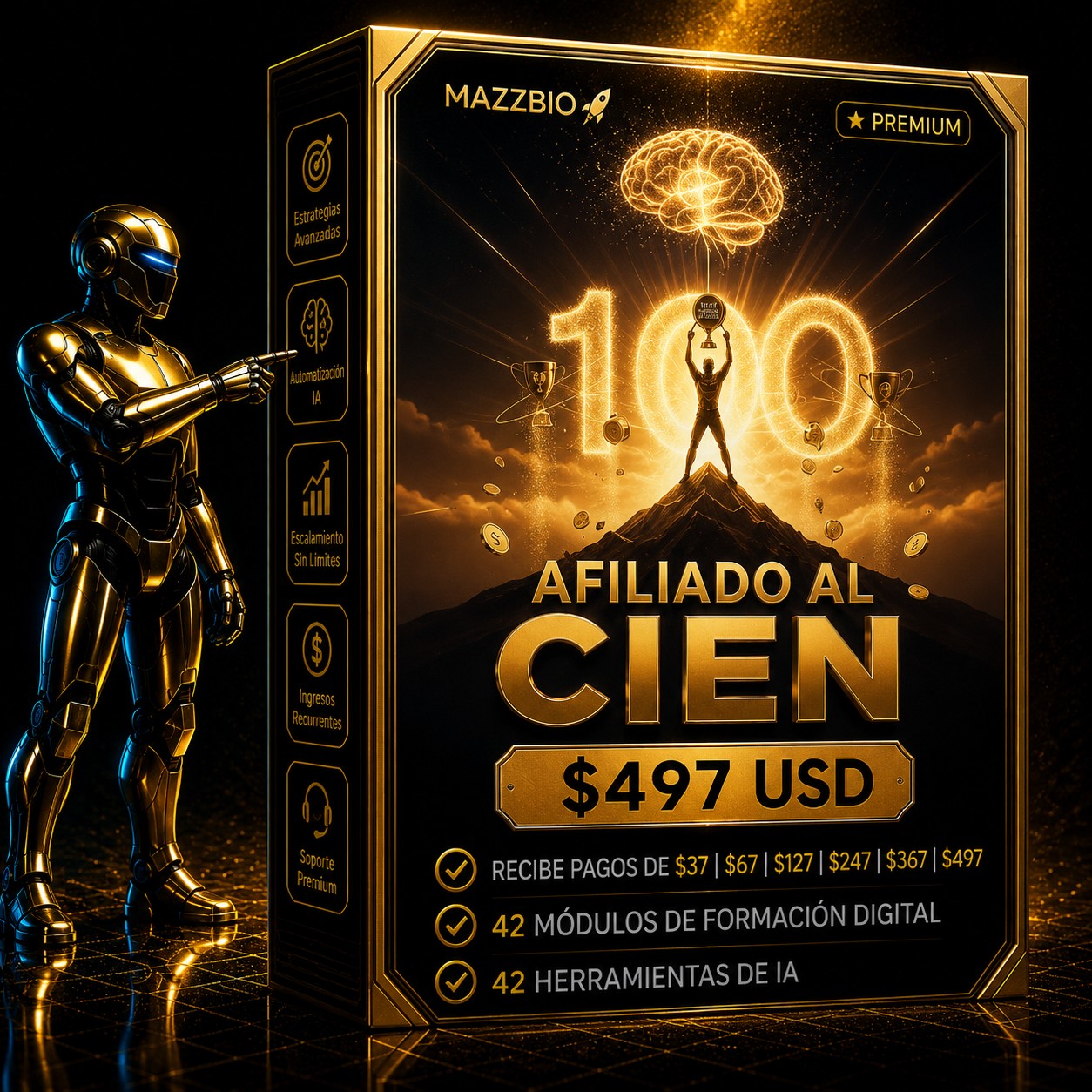 Afiliado al Cien - Mazzbio